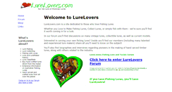 Desktop Screenshot of lurelovers.com